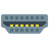 icons8 hdmi cable 96